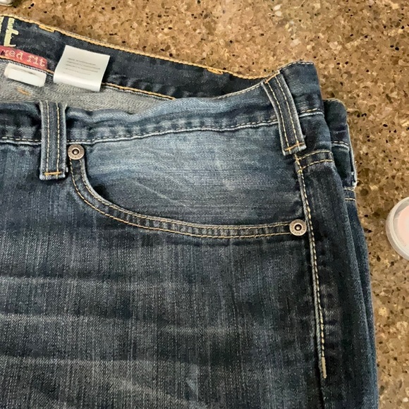 626 Blue Vintage Supply Co Mens 48x28 Relaxed Baggy Blue Denim Jeans - Picture 15 of 16